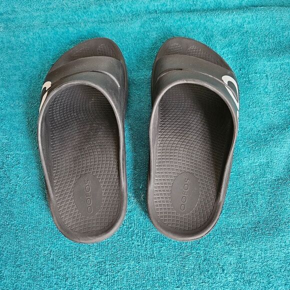 Oofos OOahh Sport Slide (Unisex) M5-W7 - Picture 4 of 8